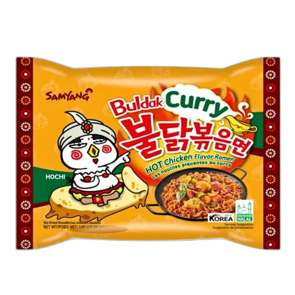 SAMYANG Buldak Curry Hot Chicken Ramen 140G