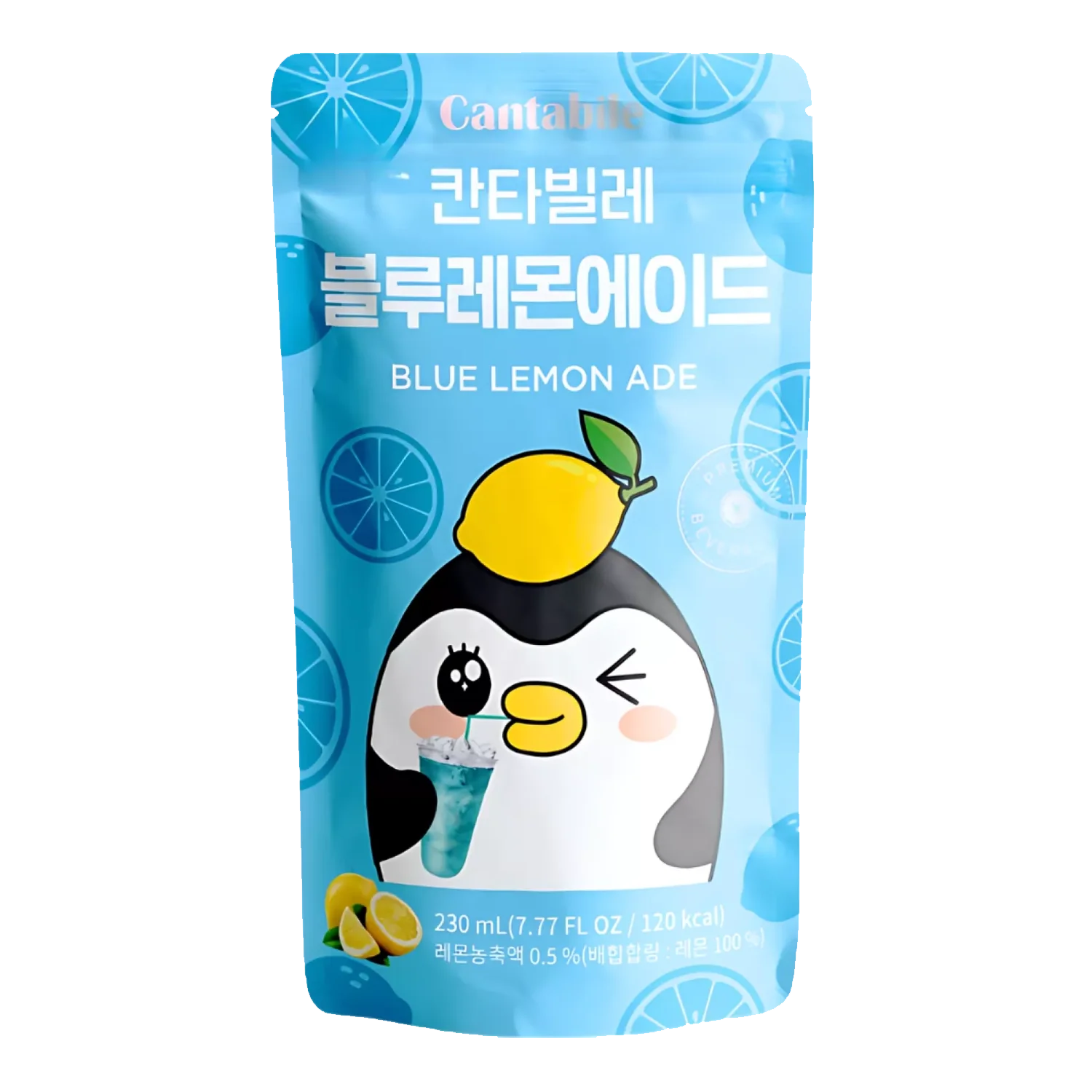 CANTABILE Flavoured Ade Blue Lemon 230ML