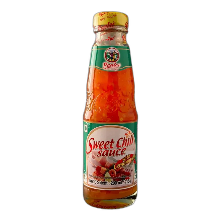 PANTAI Sweet Chili Sauce mit Zitronengras 200ml – Thai-Dip & Marinade