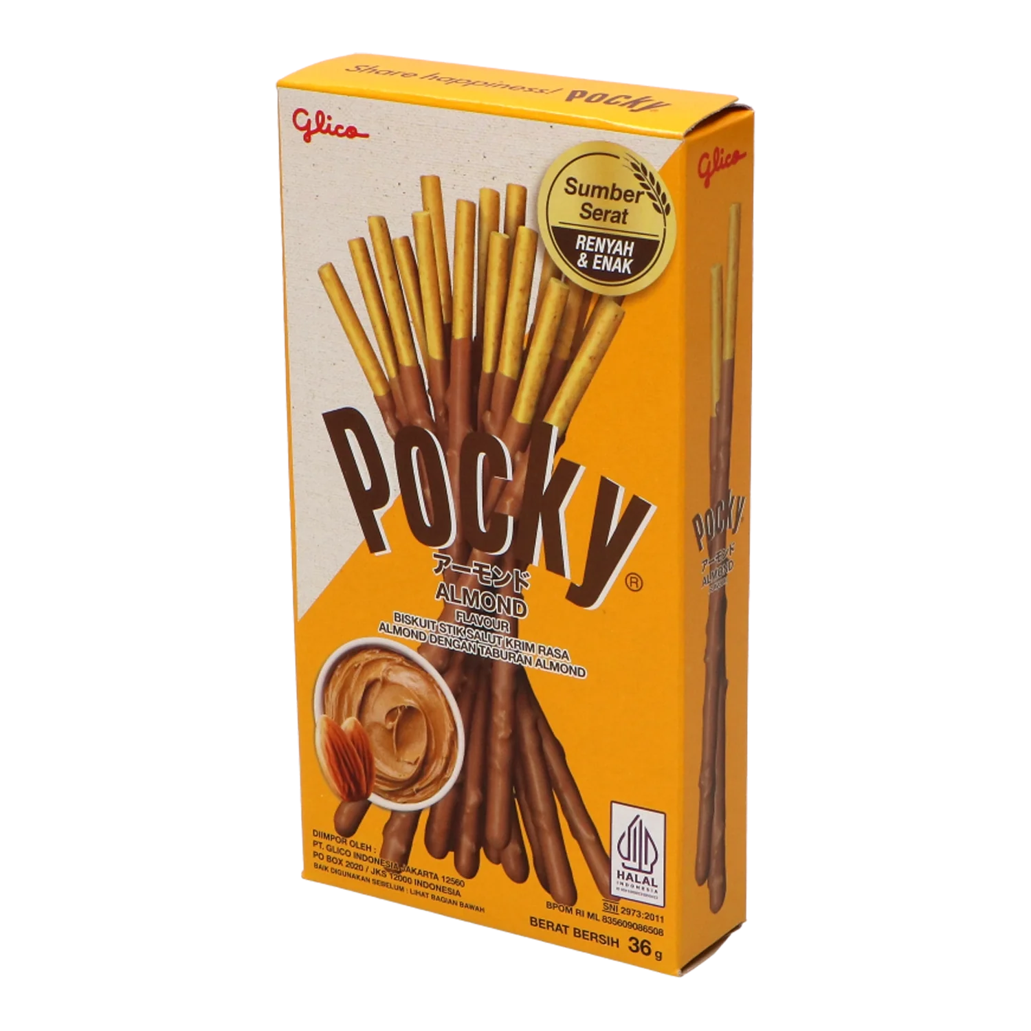 POCKY Biskuit Sticks Almond 36G