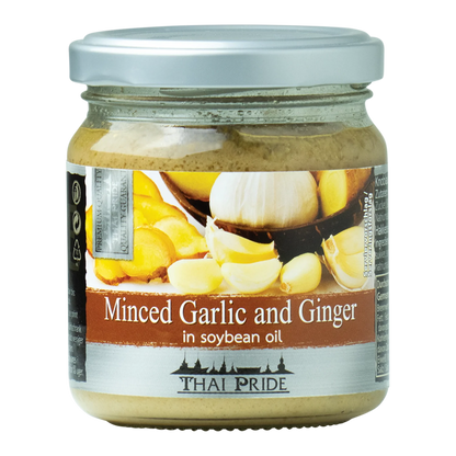 THAI PRIDE Ingwer & Knoblauch gehackt 175G