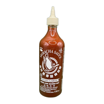 FLYING GOOSE Sriracha +Garlic,No MSG,GF 730ML