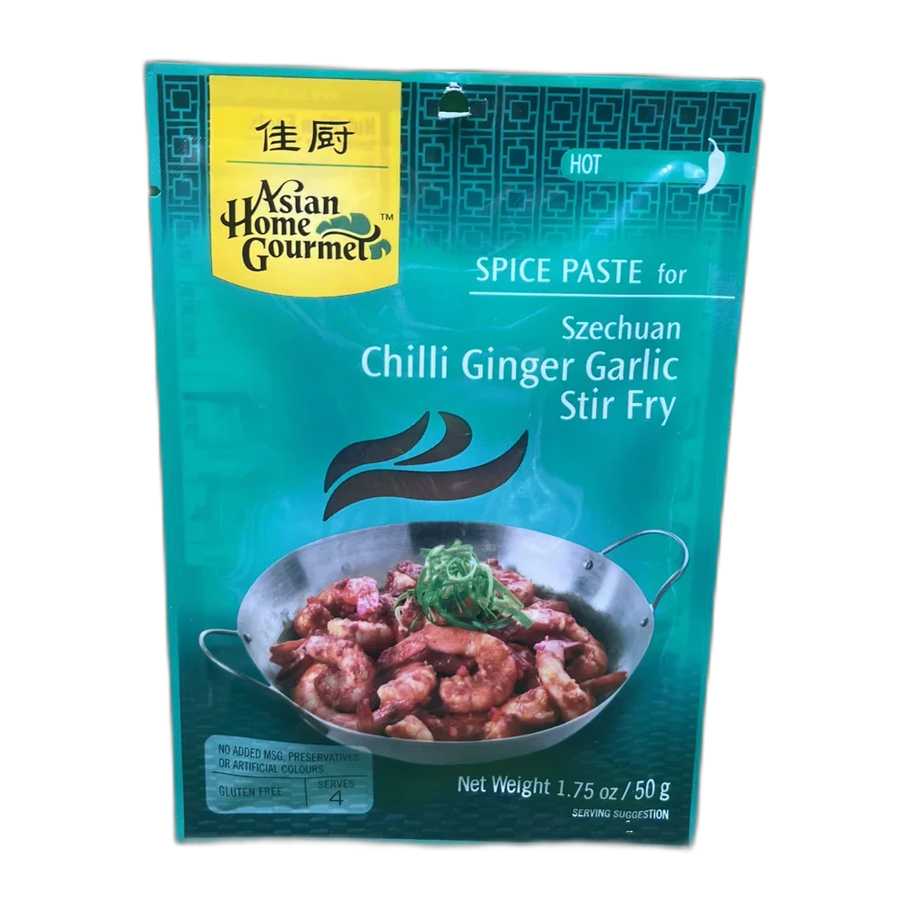 AHG Szechuan Paste Chilli Ginger, Garlic 50G