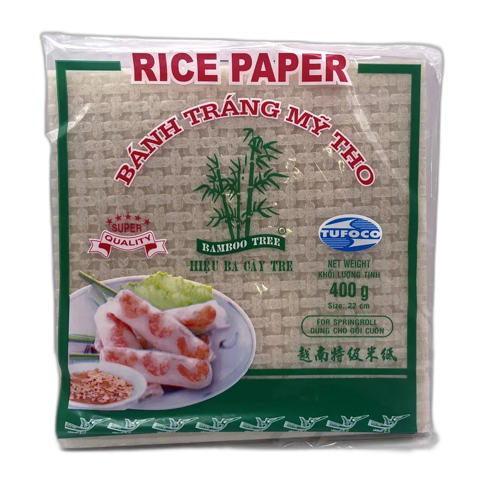 BAMBOO TREE Reispapier Viereckig 400G